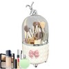 360 Rotate Makeup Brush Holder - 360 Rotating Clear Makeup