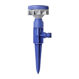 Tatay 0020501 Rotating Head Sprinkler On Spike, Blue, 8x6.6x21.5 cm