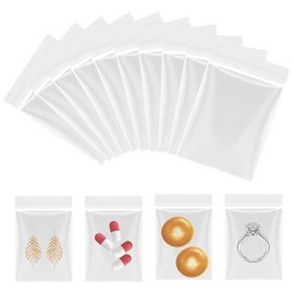 200 Bolsas Con Cierre Hermético, Bolsas Hermeticas Pequeñas, La Estructura Sellada Protege Eficazmente Sus Pertenencias y Es Perfecta Para Mantenerse Limpia Durante El Viaje o En El Hogar (6 x 8 Cm)