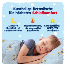 Leo Lausemaus Toddler Bedding Set 100 x 135 cm and Pillow 40 x 60 cm