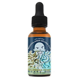 California Coast Beard Oil – Scented with Cedarwood, Frankincense, Orange, Rosemary, and Lemon (1oz)