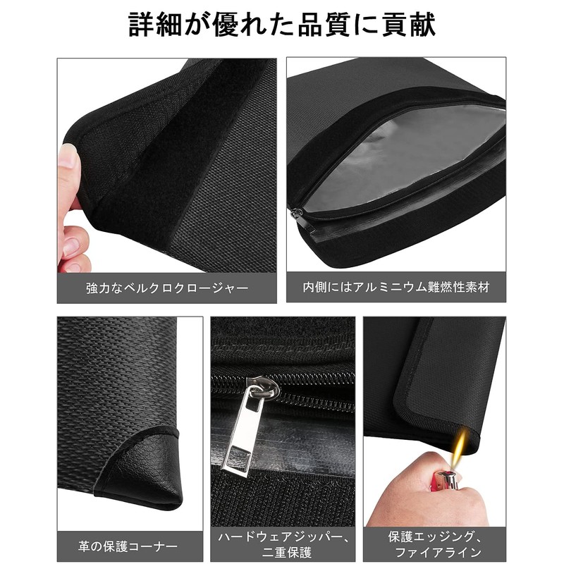 Fireproof Safe, Document Storage Case, Fireproof, Explosion-Proof, Waterproof, Disaster Prevention