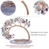 Nupuyai Fluorite Crystal Tree Feng Shui Gemstone Tree of Life,