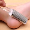 Double-sided stainless steel exfoliator for heel dead skin cells foot file 13ea