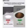 Adetu 2 Inch 5CCT Black LED Recessed Ceiling Light with