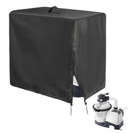 Waterproof Sand Filter System Cover for Intex Krystal Clear Pool Pump, Sand Filter Pump for Pool Cover, Pool Sand Filter System Cover (64 x 42 x 66 cm)