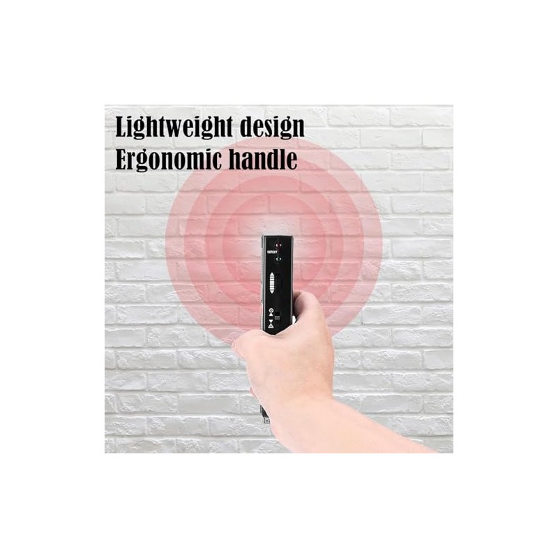 High-Sensitivity Wall Scanner & Metal Detector - Adjustable Alert for