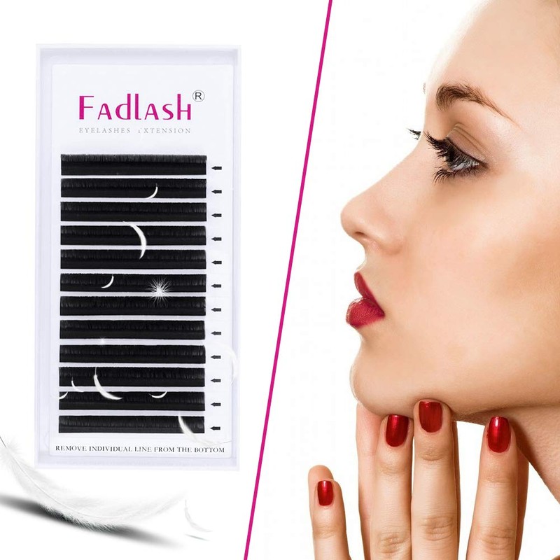 Fadlash Self-Fanning Eyelashes, Eyelash Extension, Volume Eyelashes for Volume Technique,