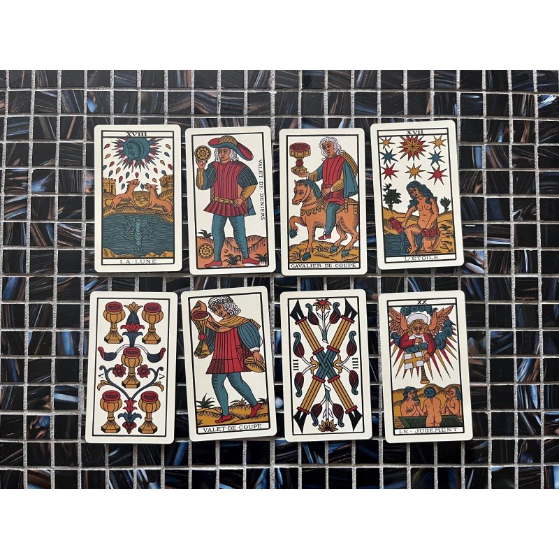 1930 Tarot de Marseille & Guide, facsimile, first printed c.1930