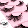 3D False Eyelashes, Cat's Eye, Natural Artificial Eyelash Extensions Set,