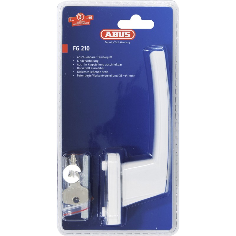 Smart Home ABUS Fenstergriff abschließbar FG210 W