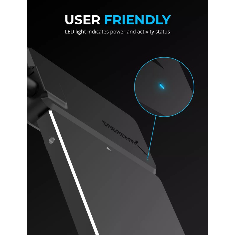 Sabrent USB 3.2 Type-A to SATA/U.2 SSD Adapter