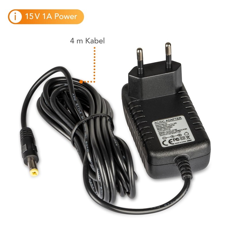 Power Supply for Walimex pro Niova 150 Bi Colour LED