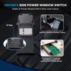 AITKEN Master Power Window Switch Driver Side Compatible with 2009-2015
