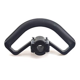 Atyhao Sponge Soft Grip for Lawnmower Brush Cutters, Easy Installation, Non-Slip, Comfortable, 26 mm Diameter, Reduces Vibration (Black)