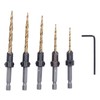 Generic Tapered Drill Bits, Counter Sink Drill Bits for Woodworking