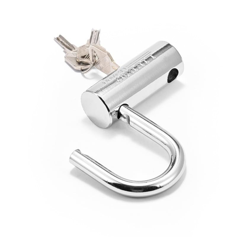 Cylindrical Heavy Duty Stainless Steel Padlock with Key,high Security Shipping