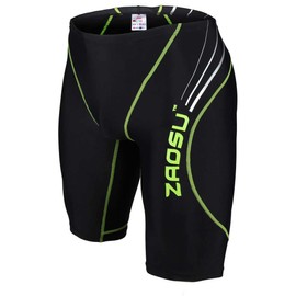 ZAOSU Z-Black Competition Swimming Trunks - FINA Swimming Trunks for Boys and Men Tight Fit Training Swimwear Men I Boys Swimming Jammer Sport