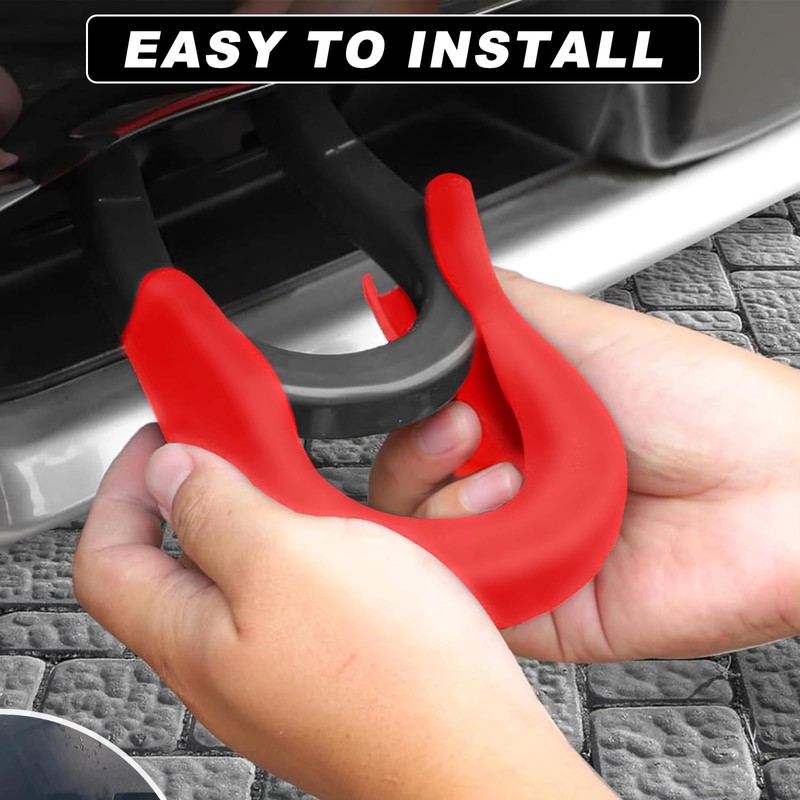 Tow Hook Covers Fit for GMC Sierra 1500 2019-2026