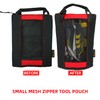 MELOTOUGH Zipper Tool Pouch Zipper Small Tool Bag -Fastener Bag