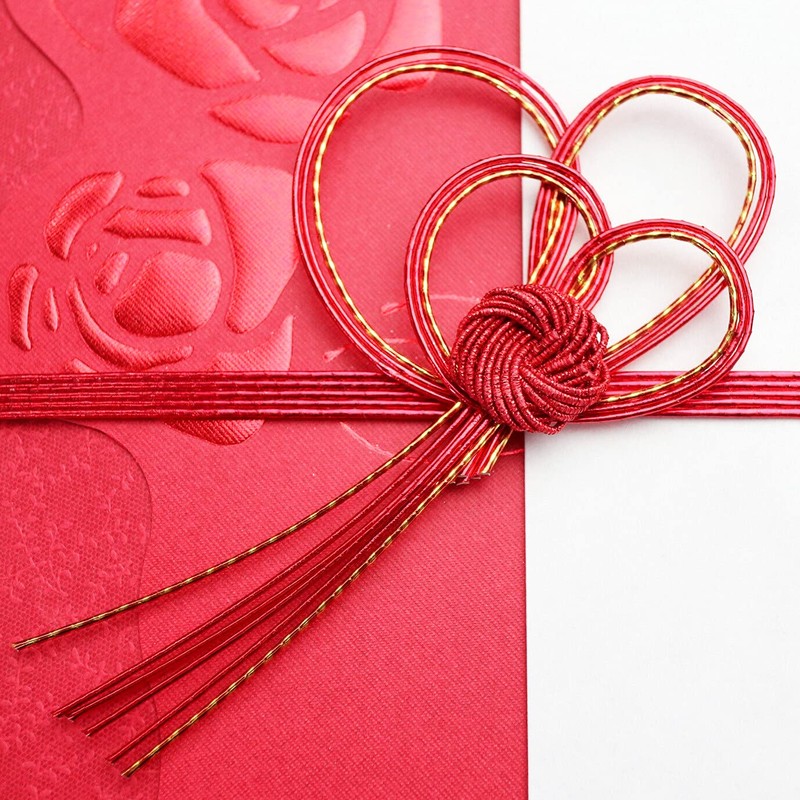 Imamura Shiko Ceremony Bag/Gold Seal Wedding Ceremony Bag, Red Rose