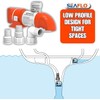 SEAFLO 24V 1100 GPH 14B Series Narrow Low Profile Time