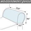 GAMUKAI Stretch Armrest Covers (Set of 2) – Anti-Slip Spandex