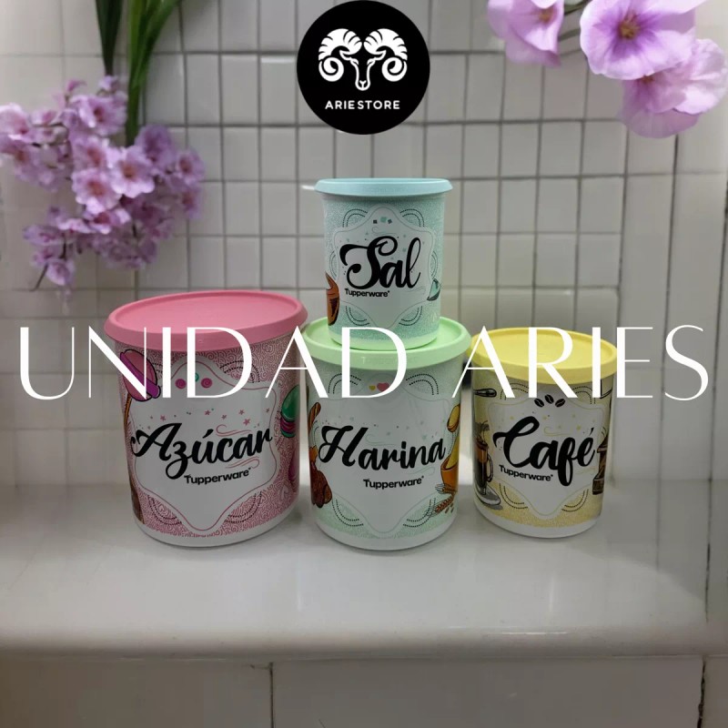 Tupperware Set Recipientes Para Alimentos Botes Toque Mágico Tupperware