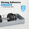 Shuntong Premium Shower Caddy, Adhesive Bathroom Shower Organizer and Storage,