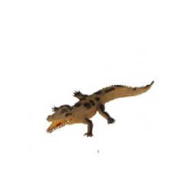 Ravensden Rubber Crocodile Figure 20cm - Six Designs, One Design Sent at Random