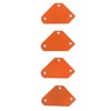 4Pcs Welding Magnet Positioner Right Angle Nylon Protection Cover Magnetic