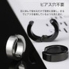 CHENLONB Fake Earrings, Hoop Earrings, Non-Hole Fashion Hoop for Men