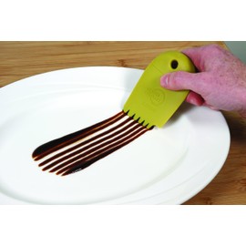 Mercer Culinary Silicone 8 Piece Plating Wedge Set, Multicolor