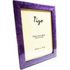 Tizo 4" X 6" Purple Wooden Frame, Made in Italy