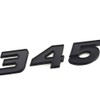 UpAuto 2 pcs 345 Emblem Badge 3d Self-adhesive Nameplates 345