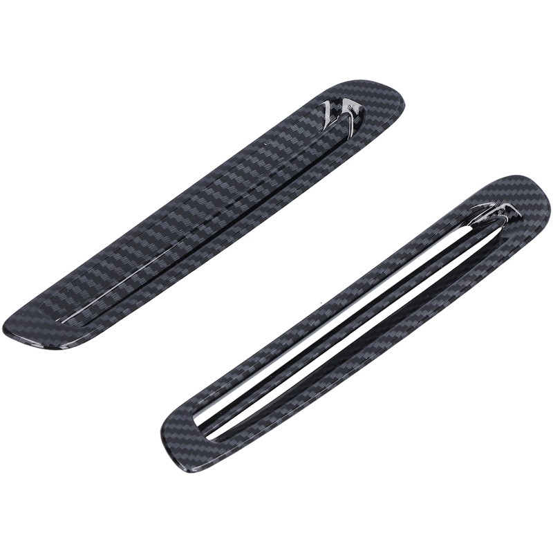 Front Upper Air Vent Trim Carbon Fiber Style Decor Replacement
