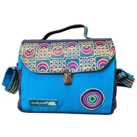 Macha Small Crossbody Bag Hippie Bag Ethnic Bag Women Girls Indian Bag Bohemian Style, blue