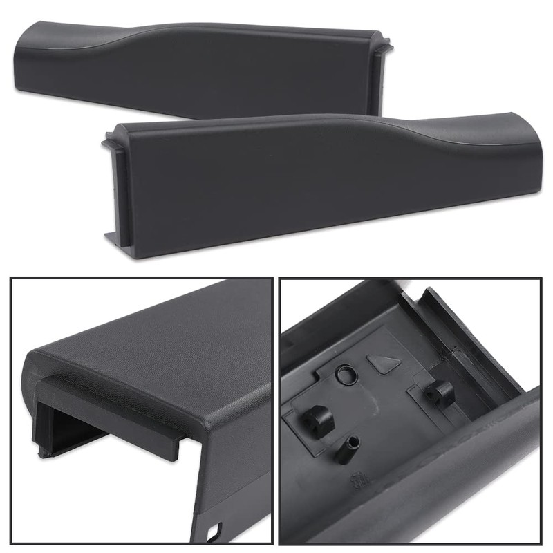 PIT66 3PCS Flexible Step Trim Tailgate Molding, Compatible with Ford