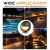 CLOUDY BAY [6 Pack] 3CCT Low Voltage LED Deck Lights