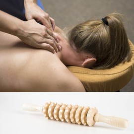 Roller Massage Wooden Massage Bar Massage Rod Massage Stick RD-10881 2ea