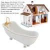 5 Pieces 1:12 Dollhouse Bathroom Set Cute Beautiful Porcelain Dollhouse