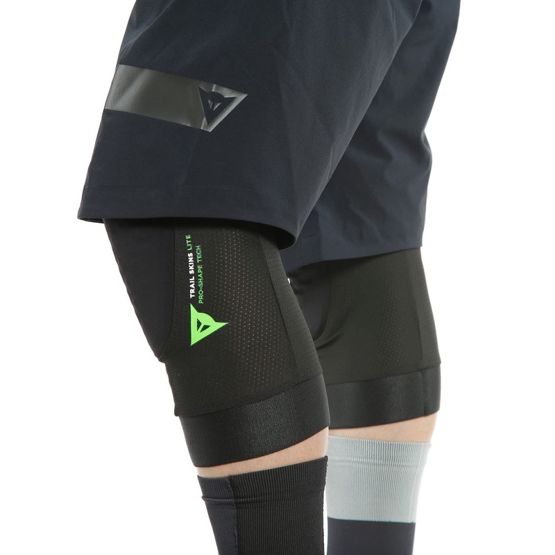 Dainese Trail Skins Lite Knee Guards, Black, Knee Protectors, Size