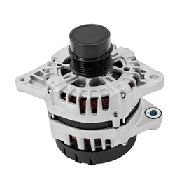 Alternator Replacement for Hyundai Accent L4 1.6L 2018-2019 Replacement for Kia Soul Rio Seltos L4 1.6L 2017-2021 130A 12V CW 6-Groove Clutch Pulley, 373002B970 2626125