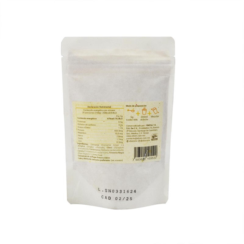 Golden Milk : Leche dorada