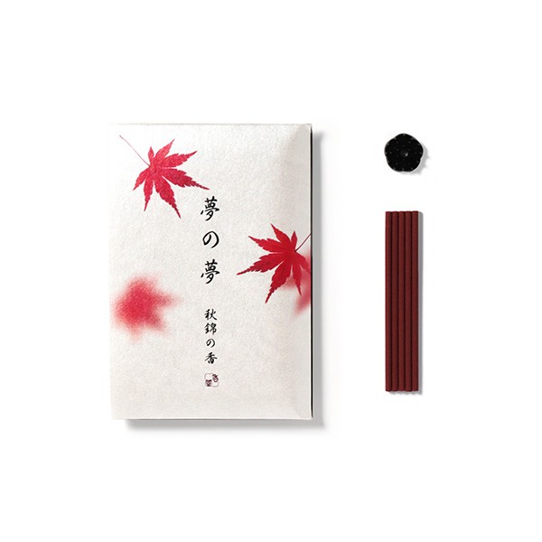 Nippon Kodo YUME-NO-YUME (The Dream of Dreams) - Autumn - Maple Leaf 12 sticks