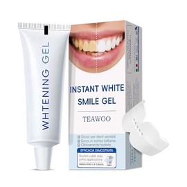 TEAWOO Gel blanqueador dental de 30 ml, edición WhitePlus, desarrollado por dentistas (incluye bandeja bucal de silicona de grado alimenticio).