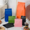 Roppolo 50 Pcs 1lb Green Sqaure Coffee Bean Bags with