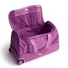 Vera Bradley Ripstop Adair Rolling Duffel, Iris Orchid