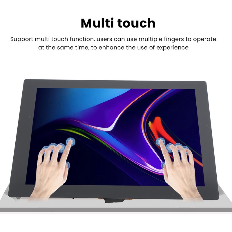 8inch LCD Touch Screen Display Panel Multi Touch UHD Display