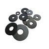 M6 x 25mm Black Rubber Penny Washers (Pack of 10)